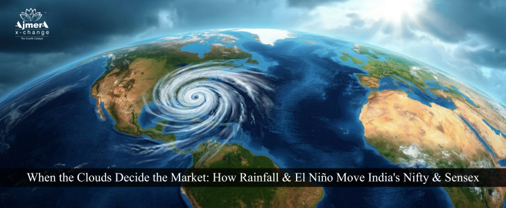 When the Clouds Decide the Market: How Rainfall & El Nino Move India's Nifty & Sensex